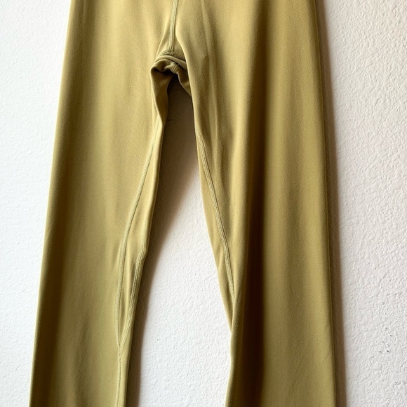 Lululemon Align Full Length Pant 28" in Mustard Yellow Grape Leaf Sz 2 - Picture 7 of 16